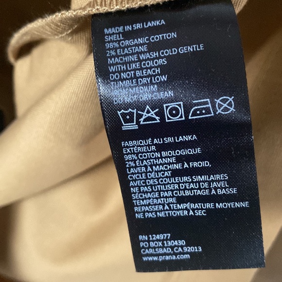 (B4) prAna Men's Standard Westside Jacket, Color: Embark Brown, Size L, NWT - Picture 11 of 14